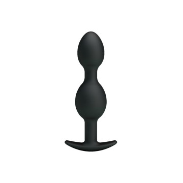 Pretty Love - Sfere Anali In Silicone 12.5 Cm Nere | Vybes.it