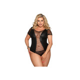 Subblime - Fetish Teddy Manga Corta Talla Grande | Vybes.it