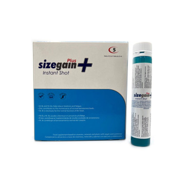 500 Cosmetics - Sizegain Plus Instant Shot Vigorizante Masculino 5