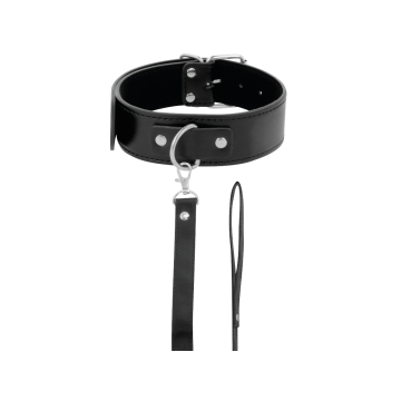Darkness - Collier De Posture Avec Chaîne En Cuir | Vybes.it