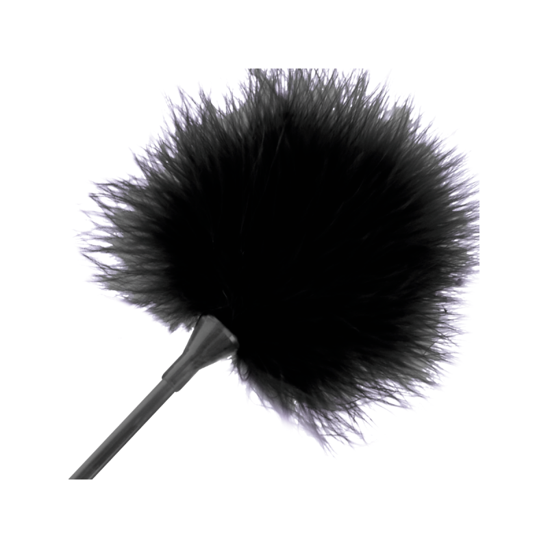 DARKNESS - PENNA STIMOLANTE NERA 42 CM - DARKNESS SENSATIONS - Boa e…