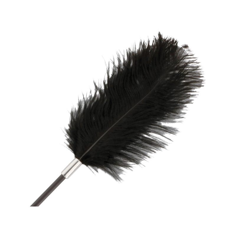 DARKNESS - FRUSTA DI PIUME NERA DELLAMORE 56 CM - DARKNESS SENSATIONS…