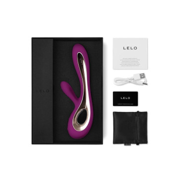 Lelo - Soraya 2 Rabbit Purple Vibrator | Vybes.it
