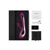 Lelo - Soraya 2 Rabbit Deep Rose Vibrator | Vybes.it