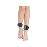 Darkness - Schwarze Verstellbare Leder - Knöchel - Handschellen |