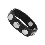 DARKNESS - LEATHER ERECTION RING - DARKNESS SENSATIONS - Cockrings wi…
