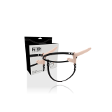 Fetish Submissive Harness - Doble Penetración Flesh | Vybes.it
