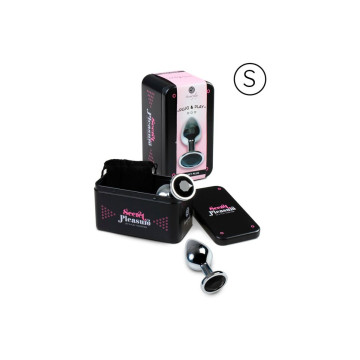 SECRETPLAY - ANAL PLUG BLACK S - SECRETPLAY TOYS - Plugs