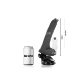 Basecock - Vibrateur Réaliste Télécommande Noir 19 Cm - O - 4 Cm |