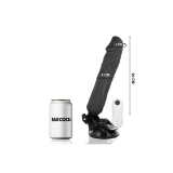 Basecock - Vibrador Realístico Control Remoto Negro 20 Cm - O - 4