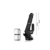 Basecock - Vibratore Realistico Telecomando Nero 18.5 Cm - O - 4Cm