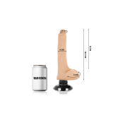 Basecock - Realistischer Vibrator 2 - 1 Natürlich 18.5 Cm - O - 4