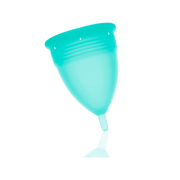 STERCUP - FDA SILIKON-MENSTRUALCUP AQUAMARIN - GRÖSSE L - Vaginalbech…