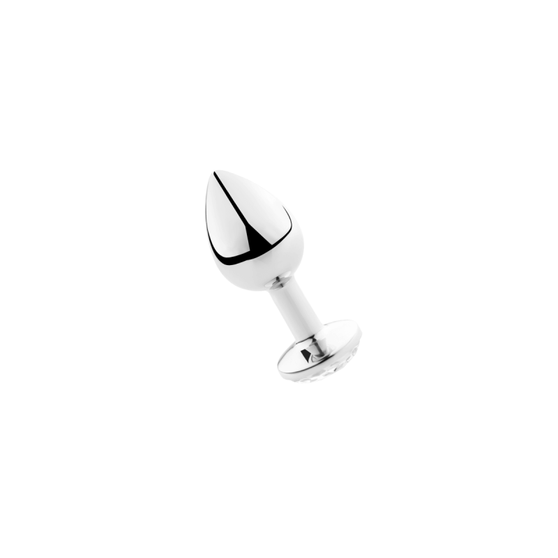 SECRETPLAY - PLUG ANAL TRANSPARENT ALUMINUM 7CM - SECRETPLAY TOYS - P…