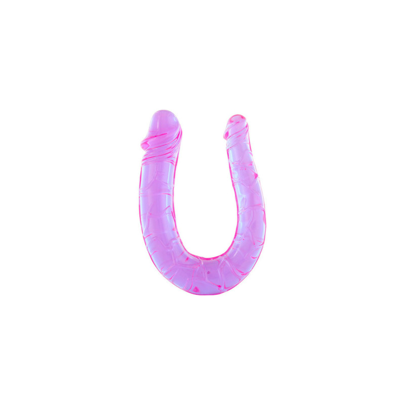Seven Creations - Pene Con Dos Cabezas De Gelatina Flexible |