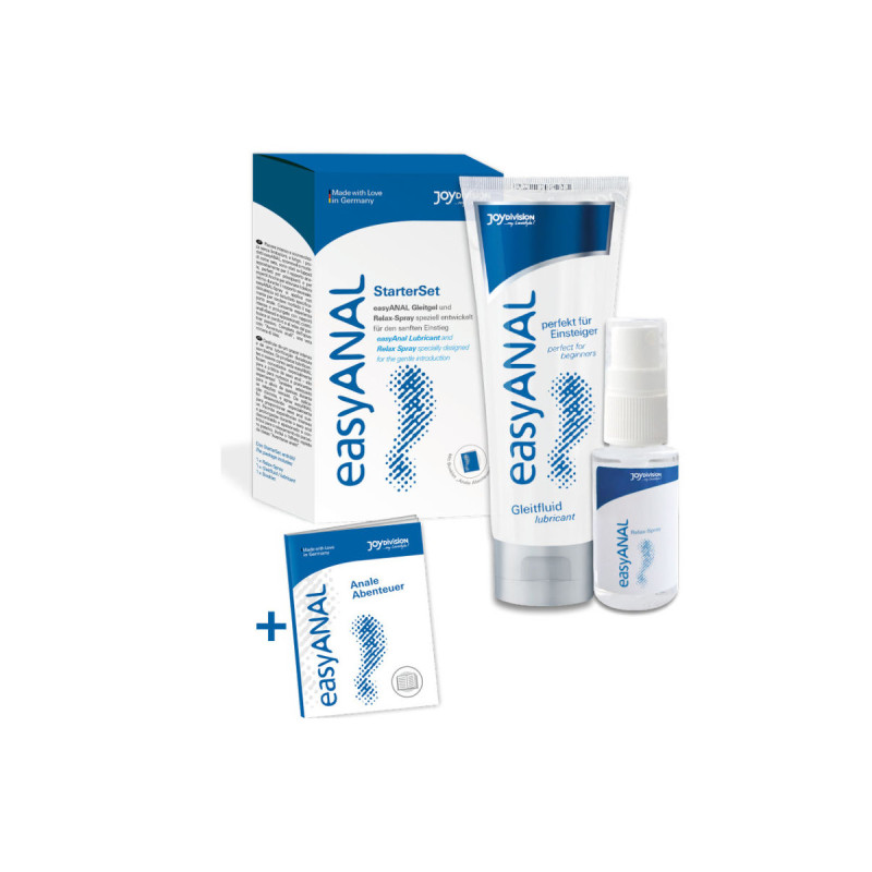 Joydivision Easyanal - Starter Set Lubricante + Relajante Anal |