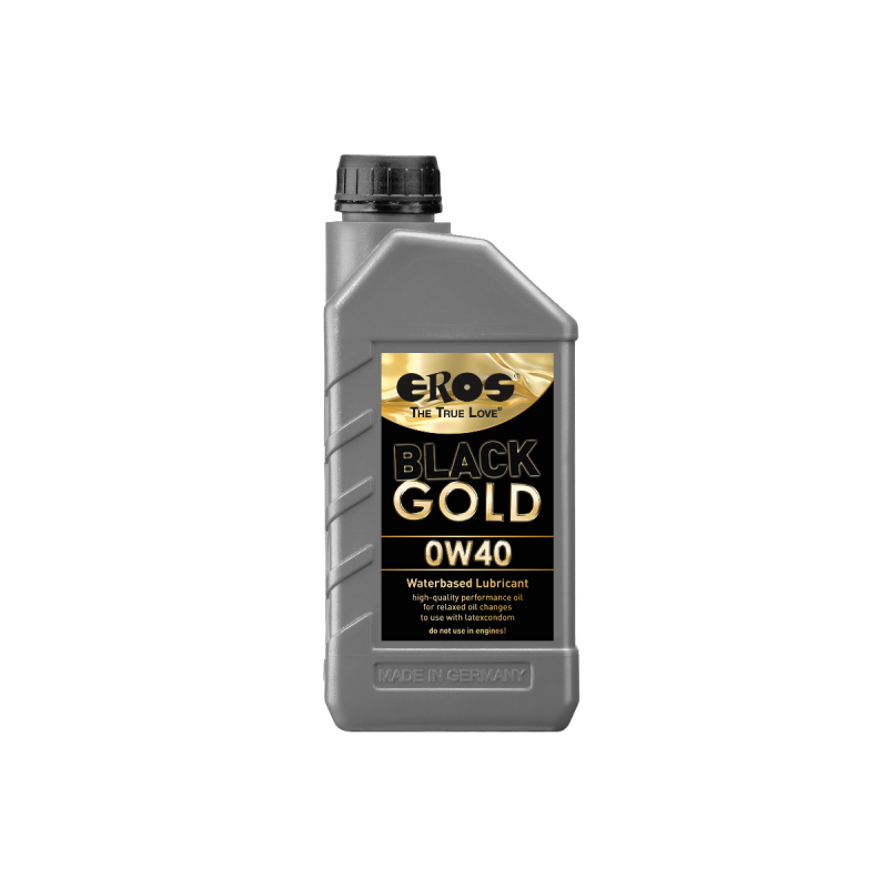 Eros - Black Gold 0W40 Lubricante Base Agua 1000 Ml | Vybes.it