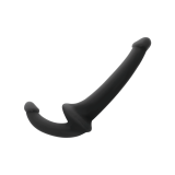 Addicted Toys - Dildo Con Arnés Sin Sujeción Negro | Vybes.it