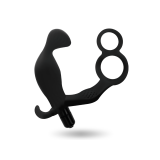 Addicted Toys - Plug Anal Avec Double Anneau Pénis Et Testicules