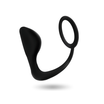 Addicted Toys - Plug Anal Con Anillo Pene Negro | Vybes.it