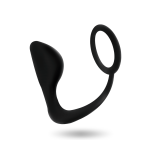 Addicted Toys - Plug Anal Con Anillo Pene Negro | Vybes.it