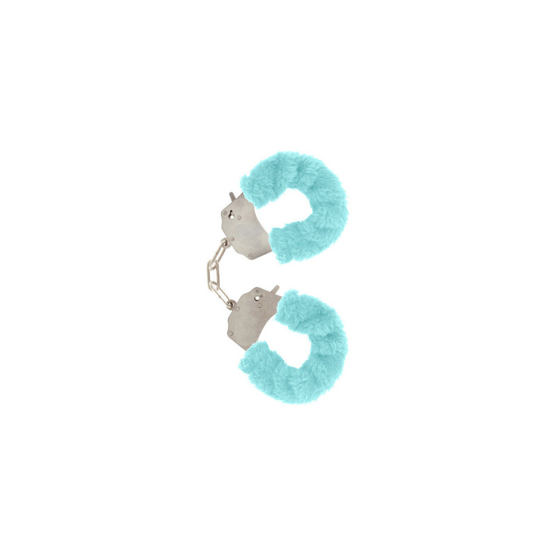 TOYJOY - FURRY FUN CUFFS BONDAGE BLAU - Frauen | Vybes.it
