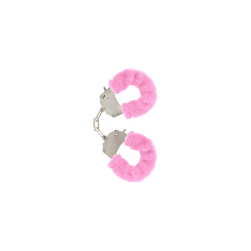 TOYJOY - MANCHETTES FURRY FUN BONDAGE ROSE - épouses | Vybes.it