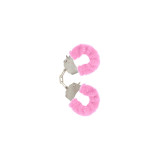 TOYJOY - MANCHETTES FURRY FUN BONDAGE ROSE - épouses | Vybes.it