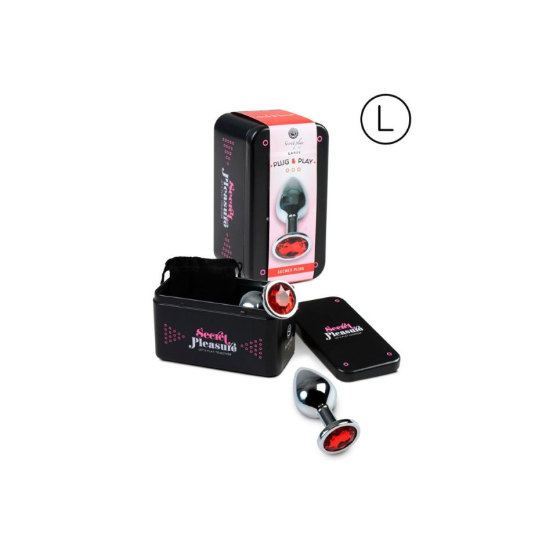 Secretplay - Plug Anal Rojo L | Vybes.it