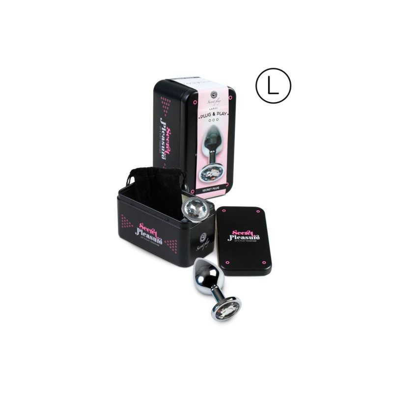Secretplay - Plug Anal Transparente L | Vybes.it
