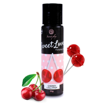 SECRETPLAY - CHERRY LOLLIPOP GEL SWEET LOVE 60 ML