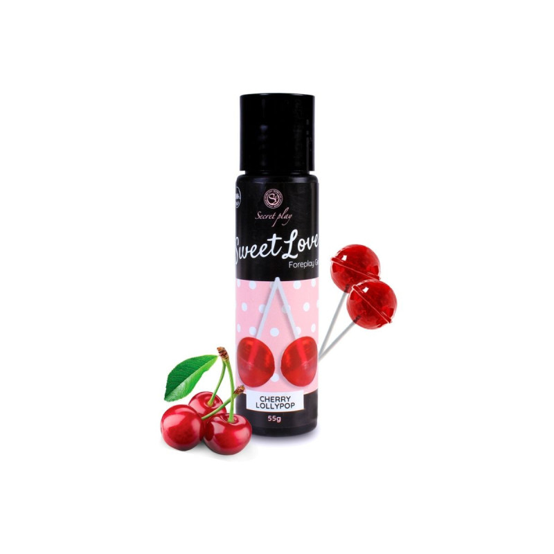 SECRETPLAY COSMETIC Secretplay Gel Lecca Lecca Alla Ciliegia Dolce Amore 60 Ml | Vybes.it