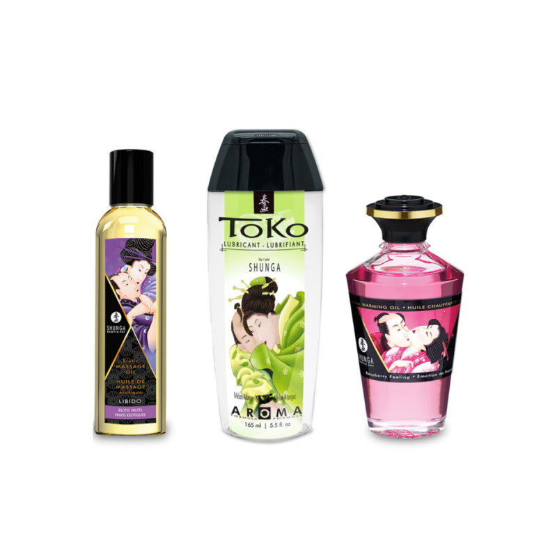 SHUNGA - KIT FRUITY KISSES COLLECTION - SHUNGA KITS - Massage kits