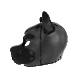 Darkness - Máscara Perro De Neopreno Con Hocico Extraíble L |
