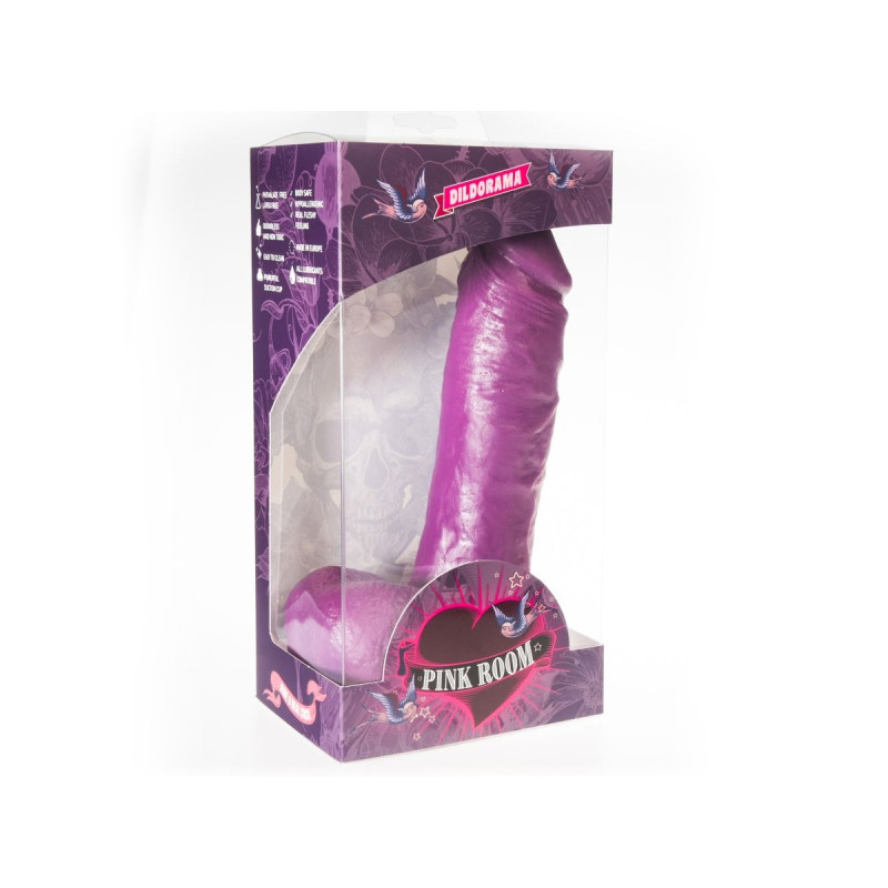 Pink Room - Anton Dildo Realistico Viola 21,5 Cm | Vybes.it