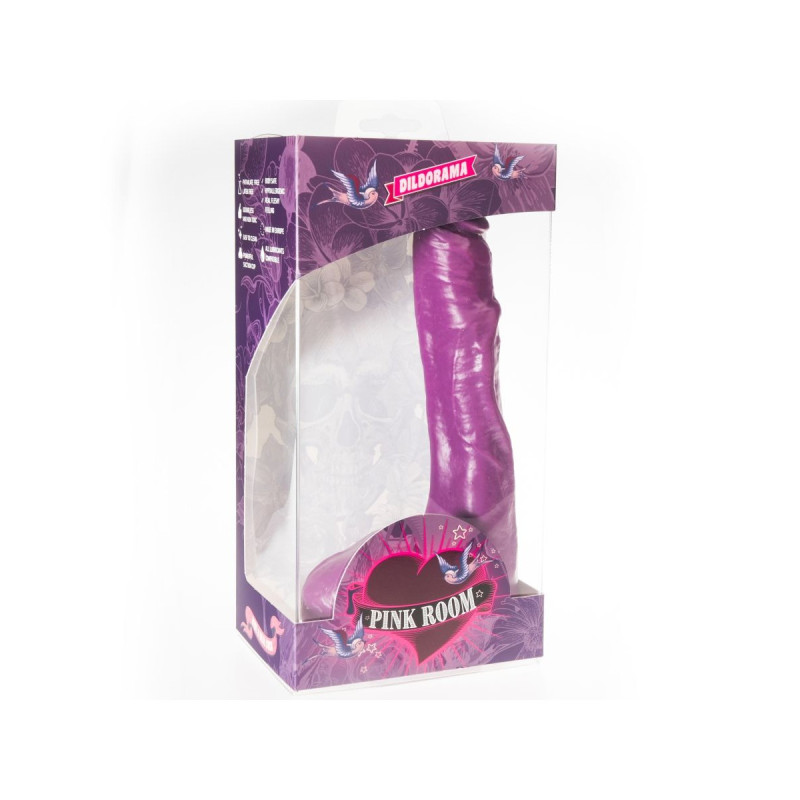 Pink Room - Nilo Gode Réaliste Violet 23 Cm | Vybes.it
