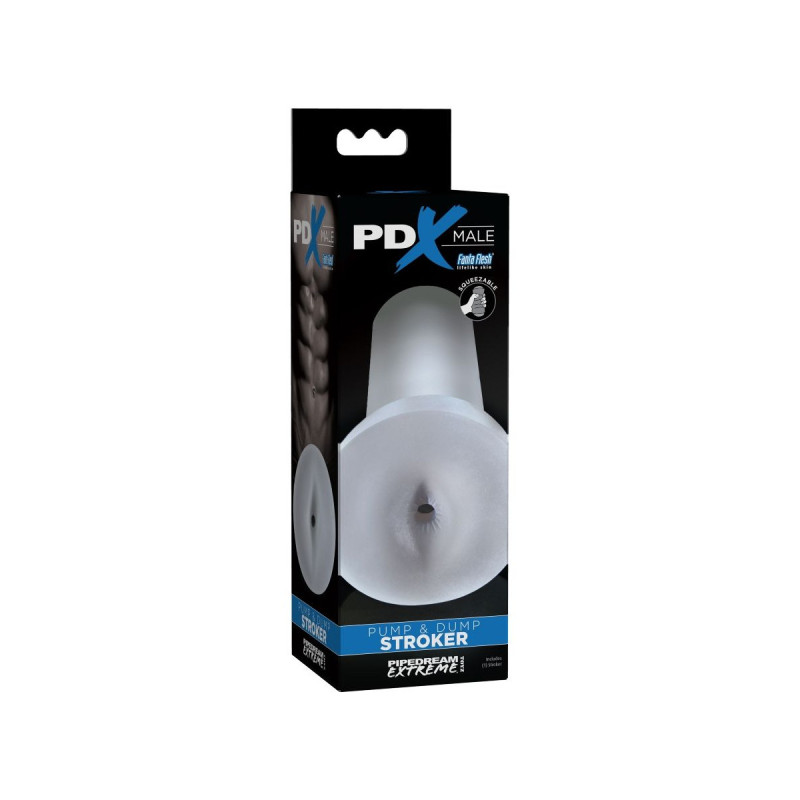 PDX MALE - POMPA E STROKER DUMP - TRASPARENTE - PIPEDREAMS - Vagine c…