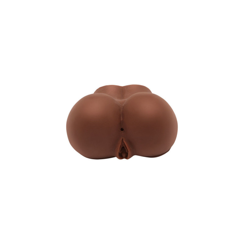 Act - Big Ass Masturbador Realista Con Vibrador Marrón | Vybes.it