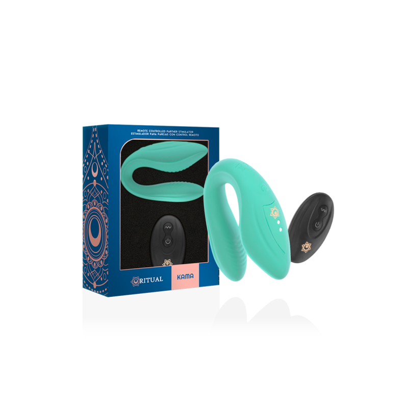Rithual - Télécommande Kama Pour Couples Aqua | Vybes.it