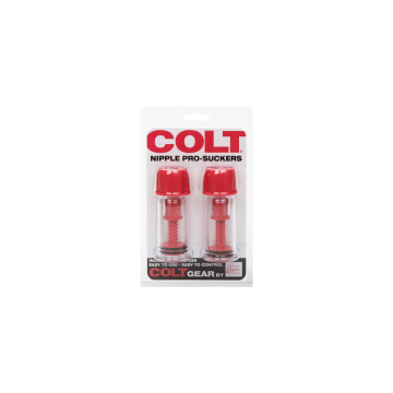 CALEXOTICS - COLT RED NIPPLE SUCTION CUPS - Sucking Vagina / Clitoris