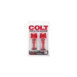 CALEXOTICS - COLT RED NIPPLE SUCTION CUPS - Sucking Vagina / Clitoris