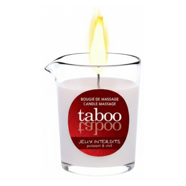 RUF - TABOO MASSAGE CANDLE FOR HIM JEUX INTERDITS WILD LICHEN SCENT