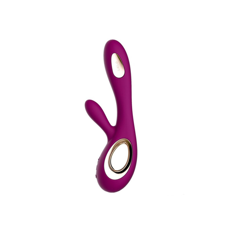 Lelo - Soraya Wave Vibrator Rabbit Deep Rose | Vybes.it