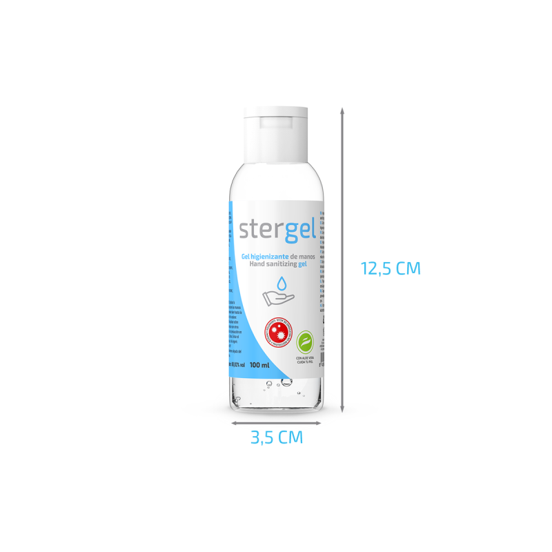 STERGEL - HYDROALCOHOLIC HAND SANITIZING GEL ALOE VERA 100ML - Nettoy…