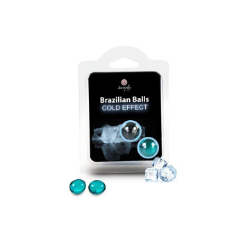 SECRETPLAY - BRAZILIAN BALLS COLD EFFECT 2 UNITS - SECRETPLAY COSMETIC