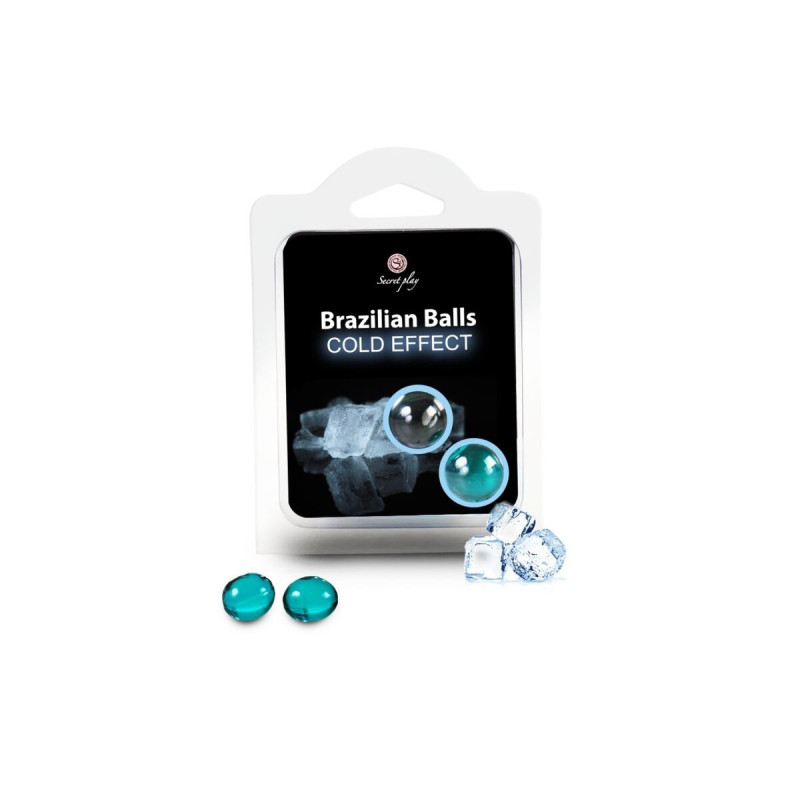 SECRETPLAY - BRAZILIAN BALLS COLD EFFECT 2 UNITS - SECRETPLAY COSMETIC