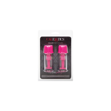 CALEXOTICS Vaccum Twist Pink Nipple Suction Cup: estimulador intimo | Vybes.it