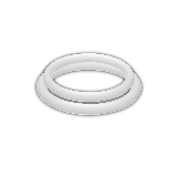 JOYDIVISION POTENZDUO - ANELLI BIANCO - M - Cockring senza vibrazione