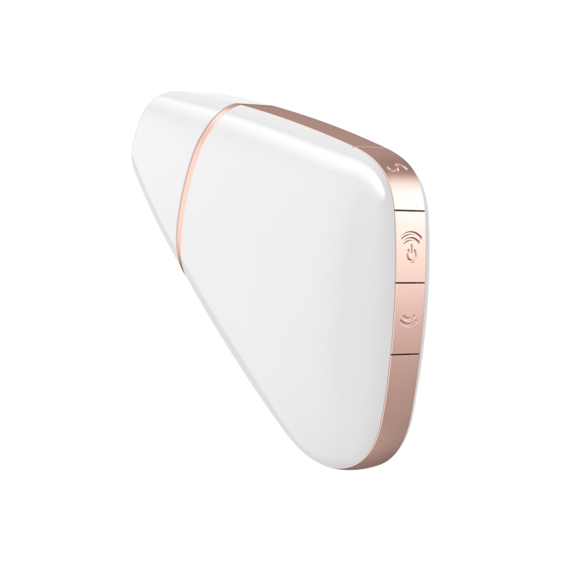 Satisfyer - Love Triangle Estimulador Y Vibrador Blanco | Vybes.it