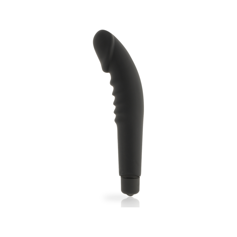 Dolce Vita - Realistic Pleasure Vibrador Silicona Negro | Vybes.it